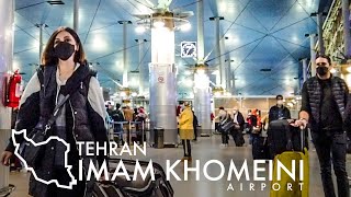Walk at Imam Khomeini international Airport 2021/فرودگاه امام خمینی در آخرین شب سال