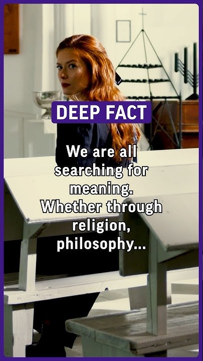 We are all searching for meaning. Whether through #religion, # ...