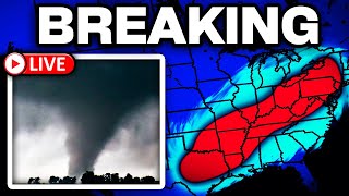 🔴NOW: Tornado Warning in Texas! with LIVE Storm Chasers