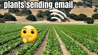 SCIENTIST HAVE  TAUGHT SPINACH TO SEND EMAILS