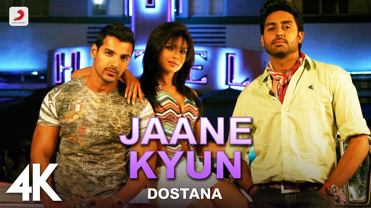 Jaane Kyun  Dostana  John Abraham Abhishek Bachchan Priyanka Chopra  Vishal Dadlani  4K