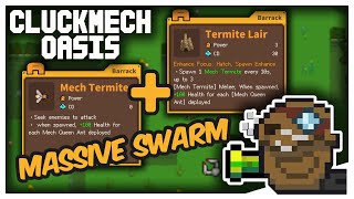 The Ultimate Termite Swarm! Tower Defense Action Roguelike: Cluckmech Oasis