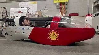 Shell Eco-marathon Vehicle Test Run