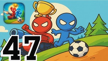 Stickman Party - Gameplay Walkthrough Part 47 - Tournament mode (iOS, Android)