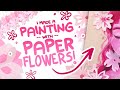 IT'S 3D! - MIXING PAPERCRAFT AND PAINT ON WOOD! | ZenPop! Stationery Unboxing