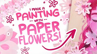 IT'S 3D! - MIXING PAPERCRAFT AND PAINT ON WOOD! | ZenPop! Stationery Unboxing