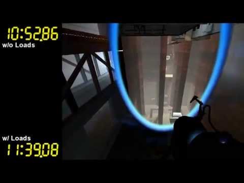 Portal : Out of Bounds SingleSegment Speedrun in 10:52