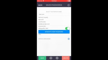 PassVult Lite  - Load And Update Password Instructional