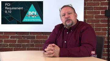 PCI Requirement 9.10 – Ensure Policies for Restricting Physical Access to Cardholder Data are Known