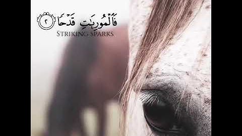 القارئ عبدالرحمن مسعد 😊 سورة العاديات 👍
