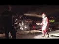 MAN DRESSED AS SANTA GETS MACED TRYING TO BREAK INTO NEIGHBORS
