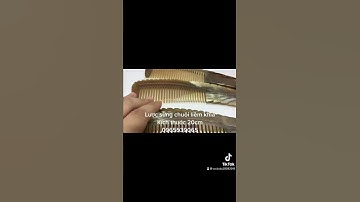 Lược sừng trâu đẹp như thế nào? Hãy xem video tại xưởng Mỹ nghệ Hà Phương