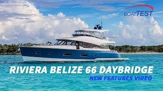Riviera Belize 66 Daybridge (2020-) Features Video - By BoatTEST