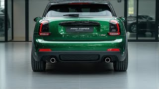 "2025 Dark Green Mini Cooper Clubman: Stylish, Sporty & Practical.
