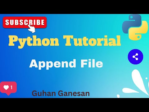 🐍 Python File Handlings | Python File Handling Explained | Append Text to File | Python Basics