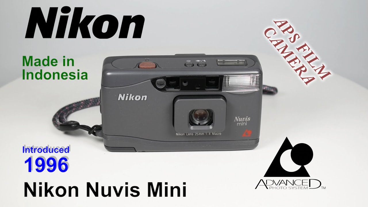 1996 Nikon Nuvis Mini - APS Film Camera - YouTube