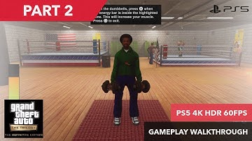 GTA SAN ANDREAS DEFINITIVE EDITION Gameplay Walkthrough Part2 PS5 4KHDR 60FPS GTA TRILOGY REMASTERED