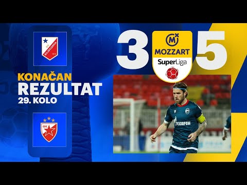 Mozzart Bet Super liga 2024/25 - 29.Kolo: VOJVODINA – CRVENA ZVEZDA 3:5 (2:1)