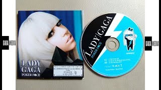 Lady Gaga Poker Face French/France Single CD Cardsleeve (UNBOXING, REVIEW)