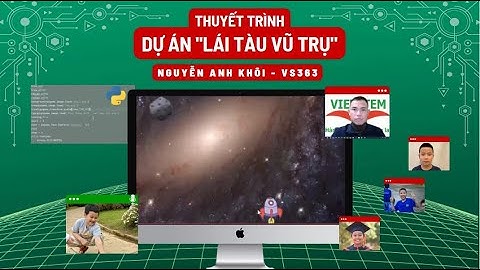 Lái Tàu Vũ Trụ - Nguyễn Anh Khôi - Lớp Lập Trình Python VS363