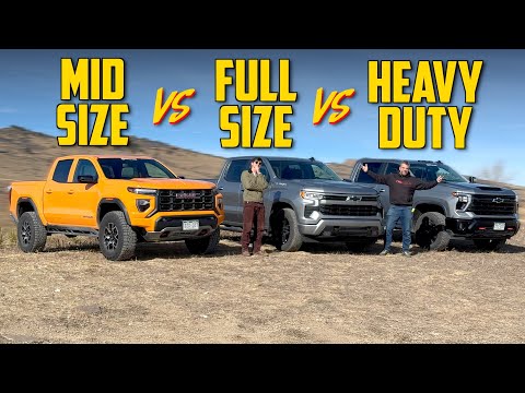 Midsize vs Half-Ton vs Heavy-Duty: Here's The Truck You REALLY Need!