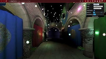 WebGL2 VS WebGPU Clustered Shading Demo Video