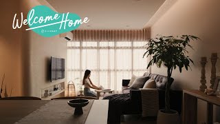 Inside A Designer Duo's Cosy, 'Japandi Fusion' 5-room HDB in Buangkok | Qanvast Welcome Home Tours screenshot 1