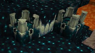 Side by Side Shriekers are easy to deal with if you got enough Wool blocks and lots of sneaking