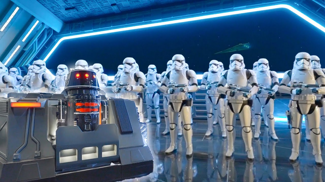 FULL Star Wars Rise of the Resistance 2025 at Disneyland! - WIDE Angle Low Light POV!