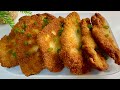 Мясо в панировочных сухарях с хрустящей корочкой на сковороде! Просто и очень вкусно!