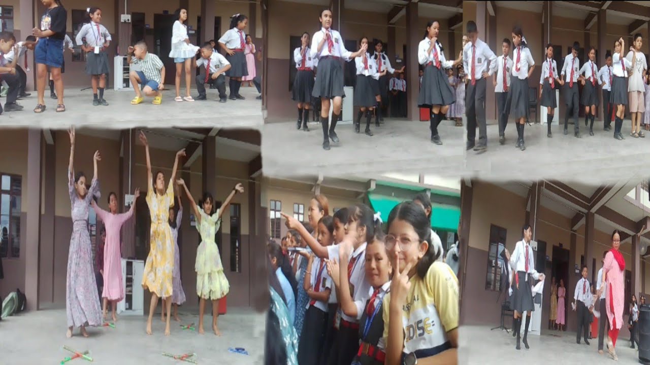 Students Dance Selection At School For Upcoming School Meet 2025 || #aku 