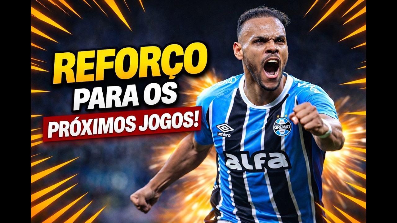 Reforço para os próximos jogos!