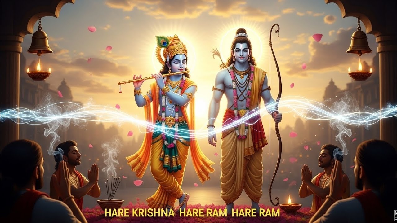 Hare Krishna Hare Ram | Bhakti Bhajan | Shanti aur Prem ka Divya Mantra 