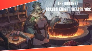 Elder Scrolls Online Build Teaser|  The Gourmet  (Dragon Knight Healer)