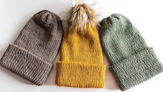 THE MAPLE BEANIE -  KNITTING PATTERN | CJ Design By Danii's Ways