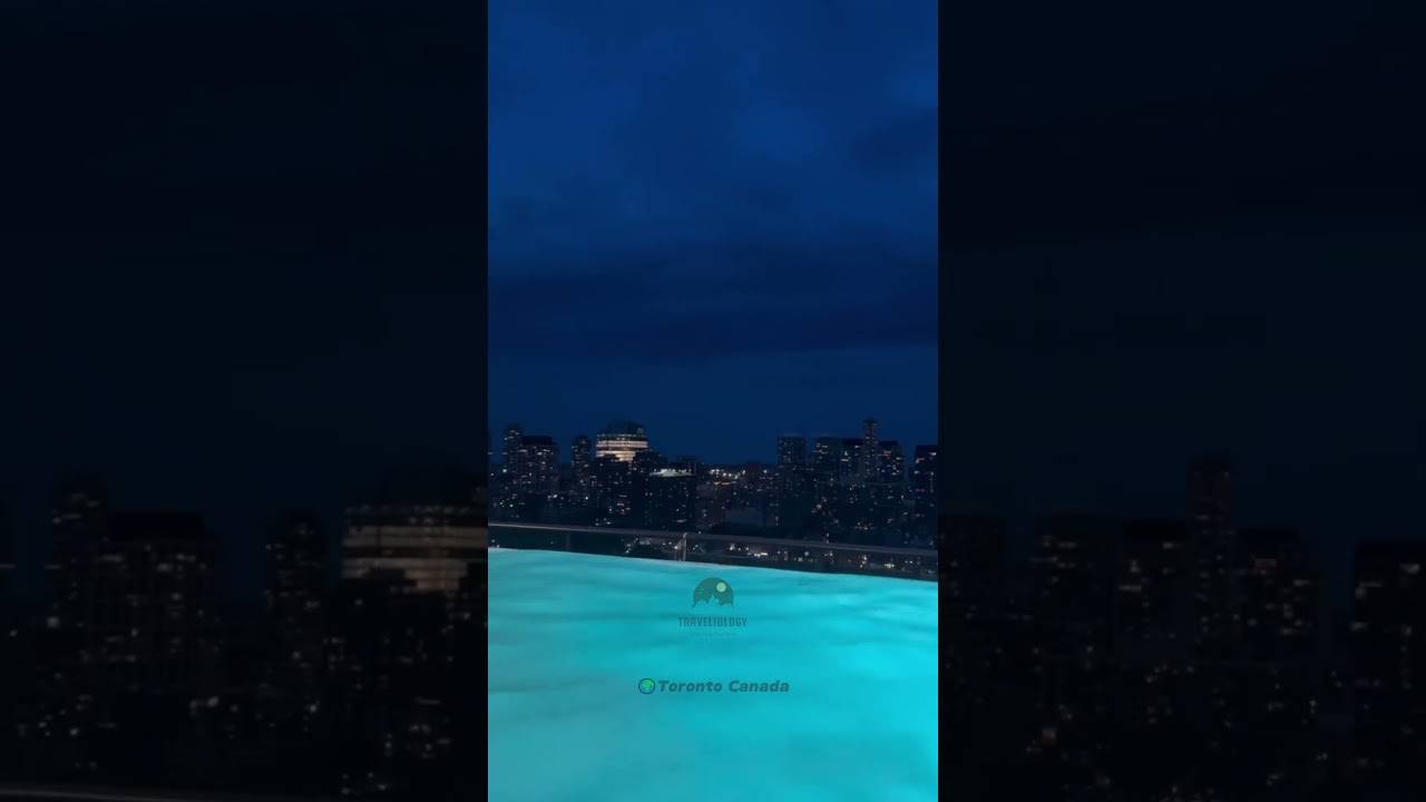 Phenomenal Night view of Toronto From Above I Canada 