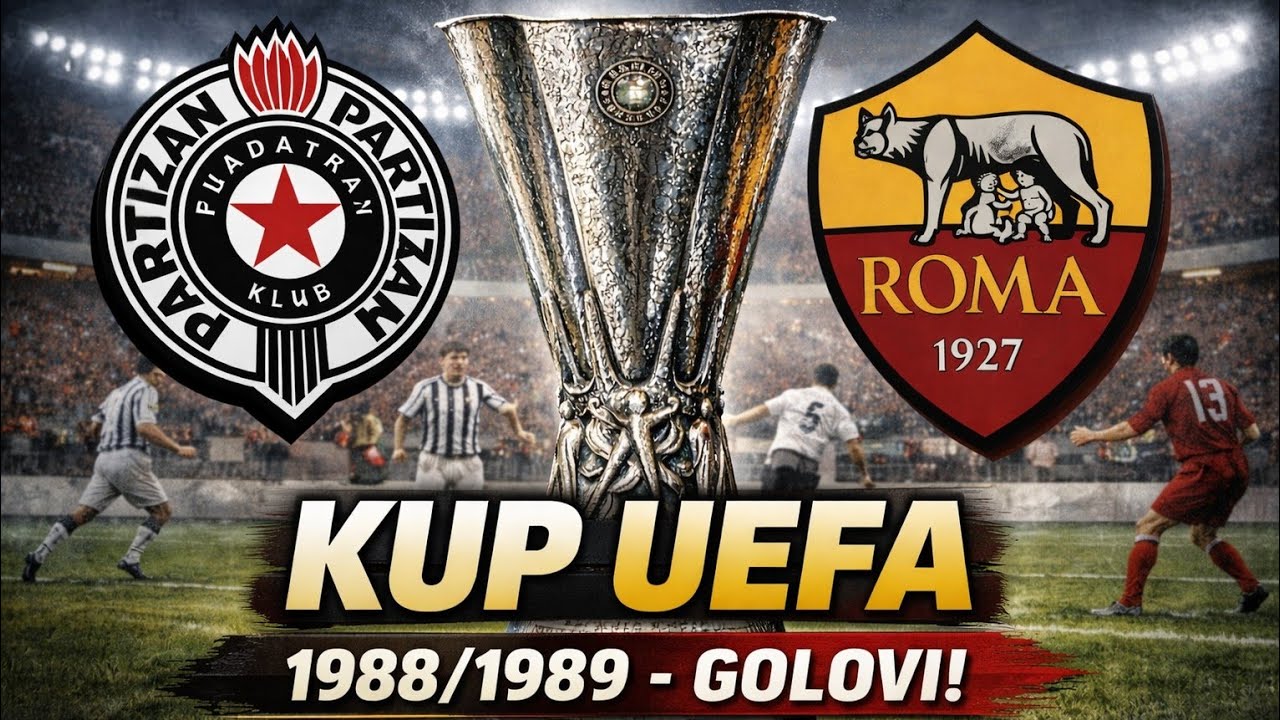 Partizan  - KUP UEFA 1988/1989 - Golovi