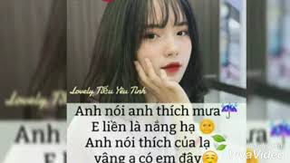 Stt Thả Thính Dễ Thương 2020