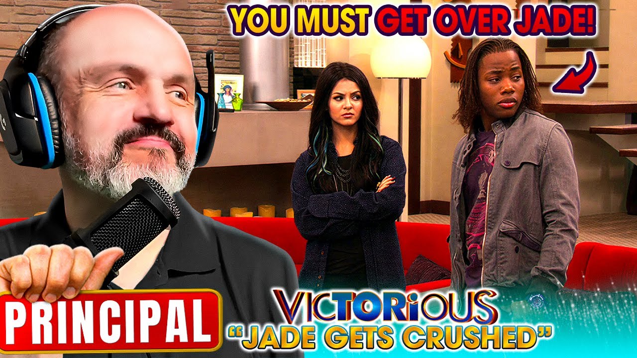 School Principal Reacts to Victorious S2E7 "Jade Gets Crushed" Reaction Video #victorious