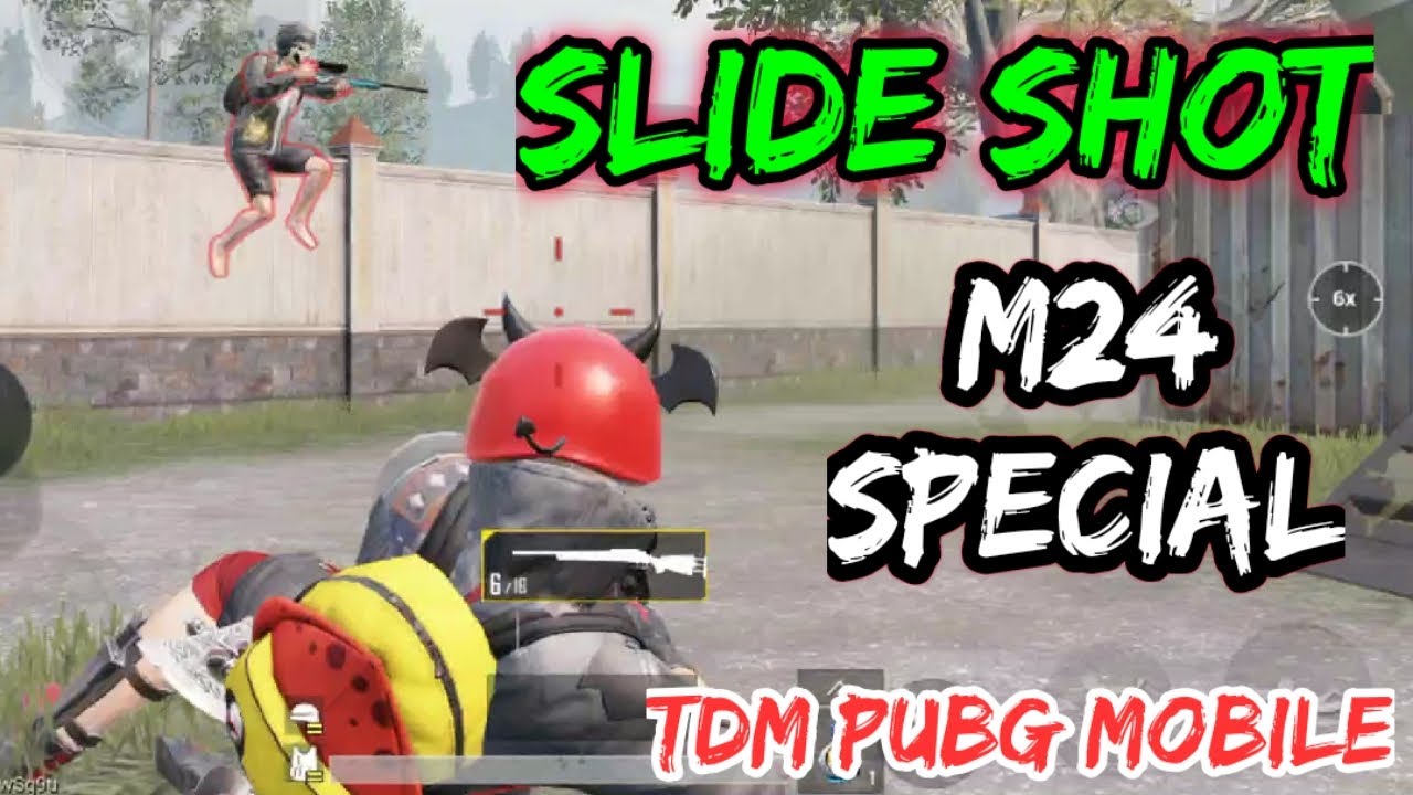 Slide shot in PUBG mobile | M24 special TDM Gameplay | Pubg TDM ...