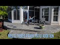 Multi-Tiered Paver Patio Outdoor Living Space Addition