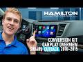 2010-2015 Subaru Legacy/Outback Conversion Kit | CarPlay Overview &amp; Pairing