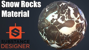 Substance Designer - Snow rock