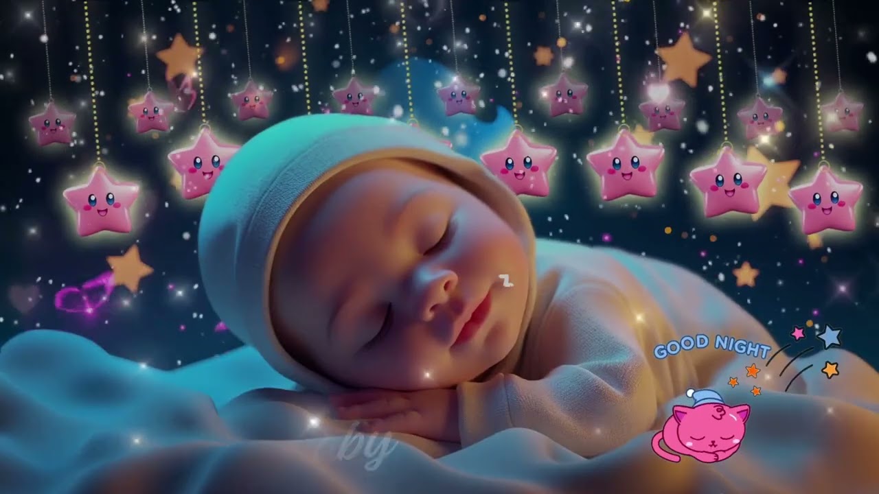 Beat Baby Insomnia in 3 Minutes 💤 Mozart & Brahms Lullabies ✨ Soothing Sleep Music for Sweet Dreams