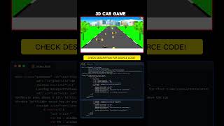 Information 3D CAR GAME using HTML CSS #coding #programming Update