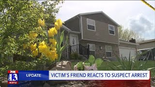 Friends of victim react after suspect in West Jordan double homicide arrested in California