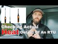 Checking Actual Heat Output Of A Rooftop Unit Using Testo Smart Probes