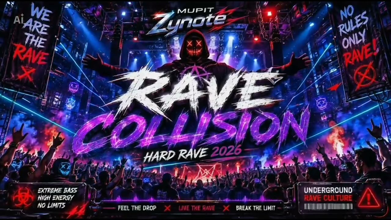 Rave Collision | Underground Hard Rave 2026 ⚡🔥 auf YouTube ansehen Rave Collision | Underground Hard Rave 2026 ⚡🔥 auf YouTube ansehen