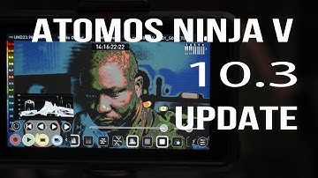 How to update Atomos Ninja V - AtomosOS V10.3