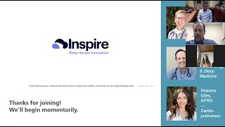 Inspire Sleep Apnea virtual health talk - St. John's Health Sleep Disorder Center